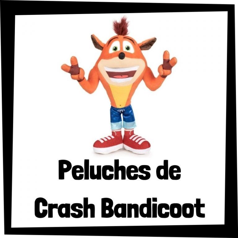 Lee más sobre el artículo Los mejores peluches de Crash Bandicoot