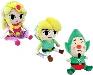 Set de peluches de Zelda de 18 cm de Nintendo - Los mejores peluches de Zelda - Peluches de personaje de Zelda