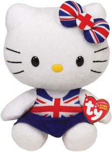 Peluche de Hello Kitty Olimpiadas de Londres de 15 cm - Los mejores peluches de Hello kitty