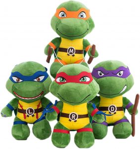Peluche de las Tortugas Ninja de 25 cm - Los mejores peluches de las tortugas ninja