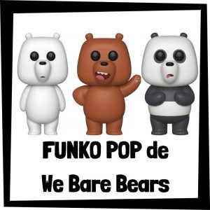 FUNKO POP baratos de We Bare Bears - Los mejores peluches de We Bare Bears - Peluche de We Bare Bears barato de felpa