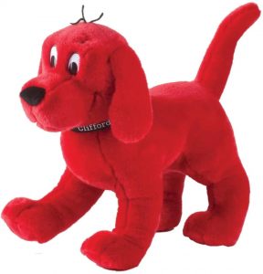 Peluche De Clifford El Gran Perro Rojo De 23 Cm