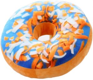 Peluche De Donut Azul De 40 Cm