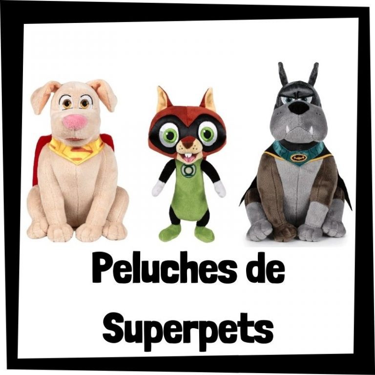 Lee mÃ¡s sobre el artÃ­culo Los mejores peluches de Superpets – DC Liga de Supermascotas