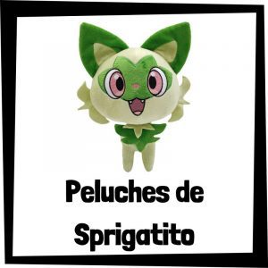 Peluches baratos de Sprigatito - Los mejores peluches de Sprigatito - Peluche de Sprigatito barato de Pokemon de felpa