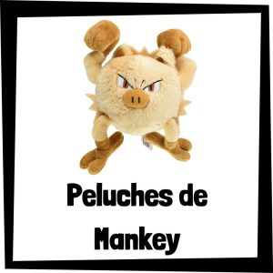 Peluches baratos de Mankey - Los mejores peluches de Mankey - Peluche de Primeape barato de Pokemon de felpa