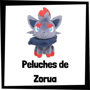 Peluches baratos de Zorua - Los mejores peluches de Zorua - Peluche de Zorua barato de Pokemon de felpa