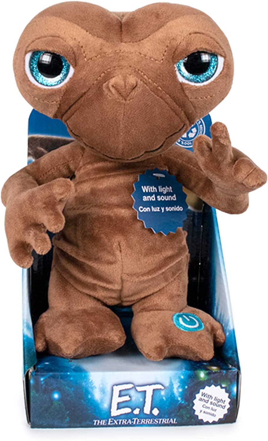 Nicotoy - Peluche et extraterrestre 40 cm, Livraison Gratuite 24/48h